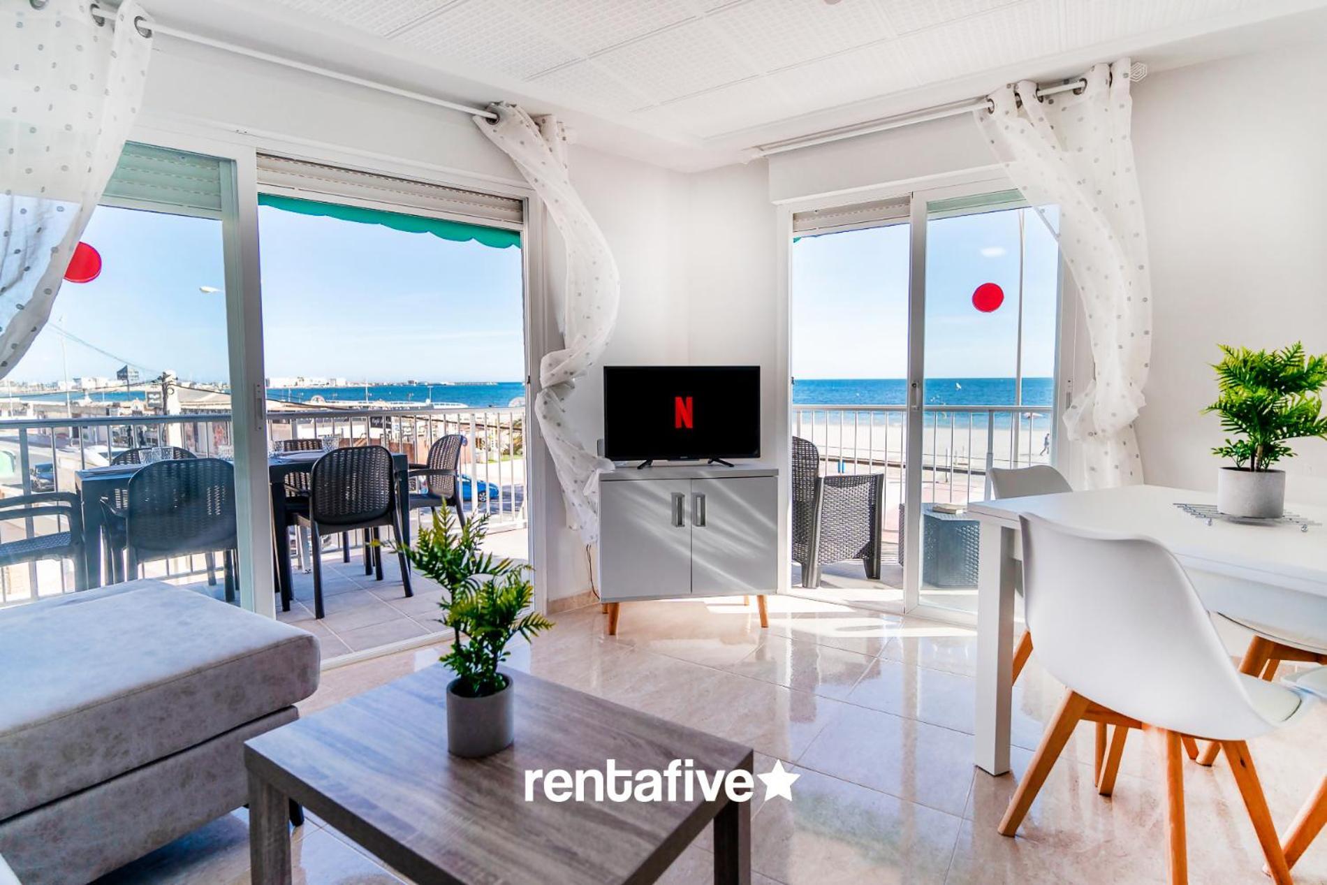 Rentafive Primera Linea Terraza Reformado Санта-Пола Екстер'єр фото