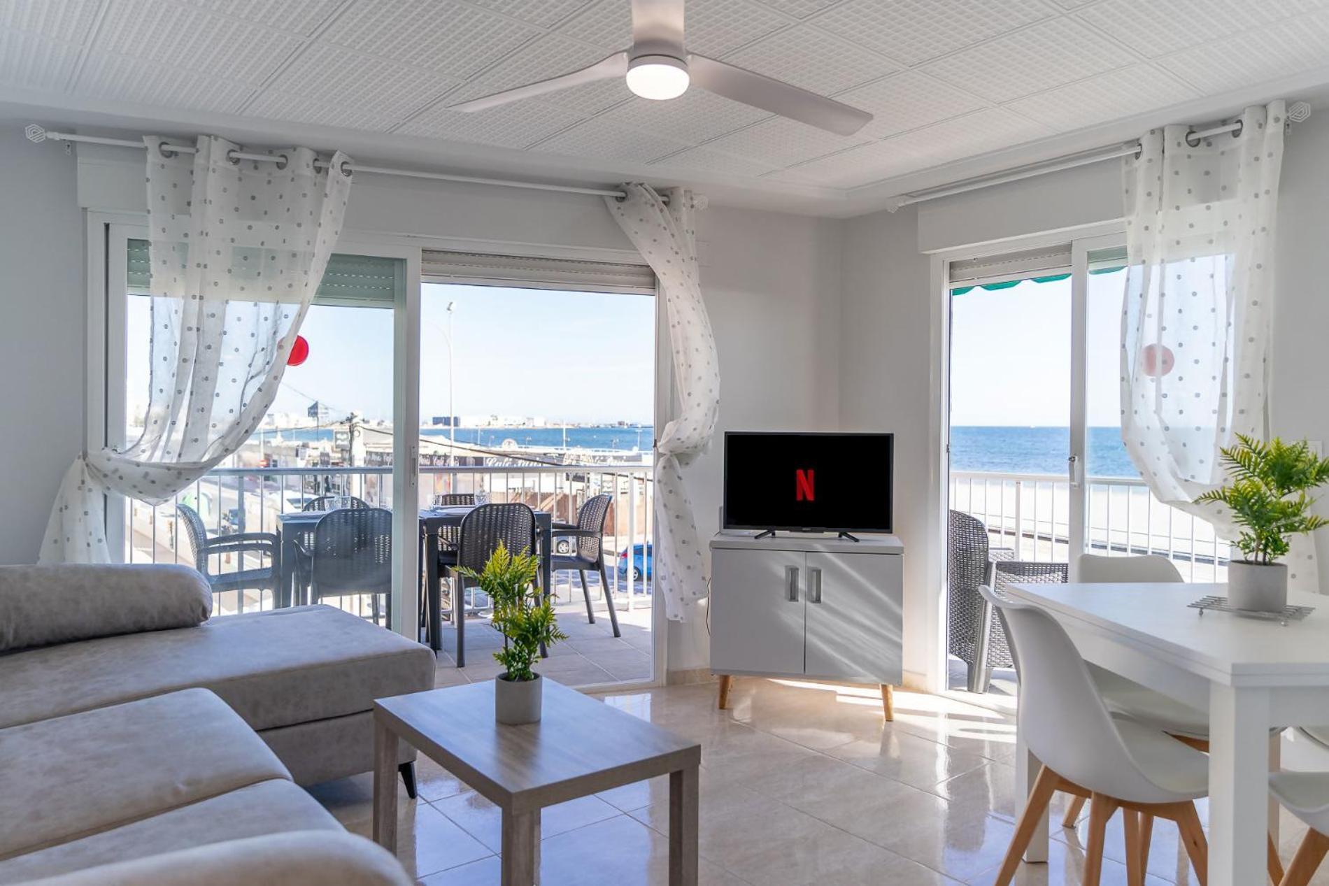 Rentafive Primera Linea Terraza Reformado Санта-Пола Екстер'єр фото