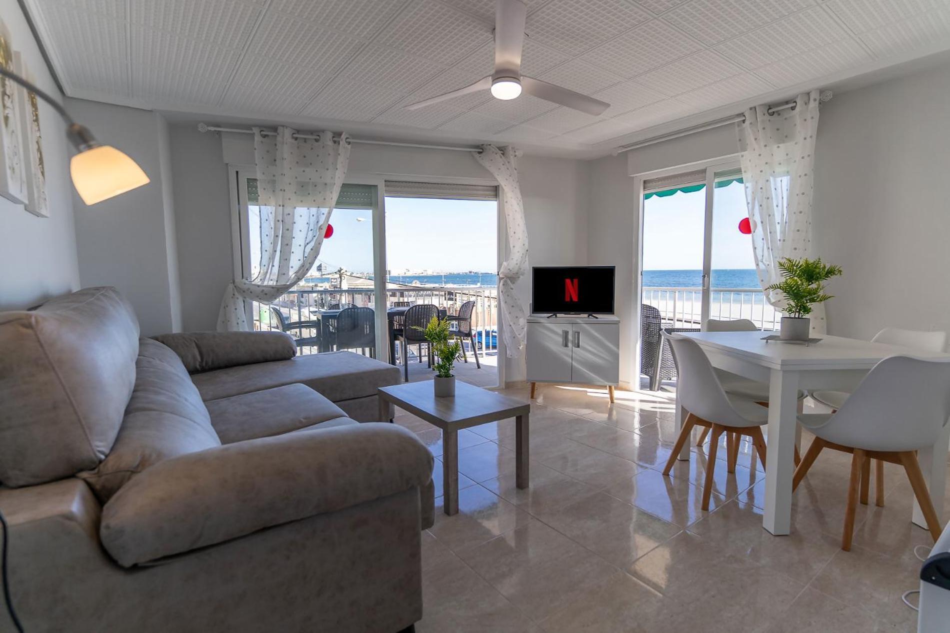 Rentafive Primera Linea Terraza Reformado Санта-Пола Екстер'єр фото